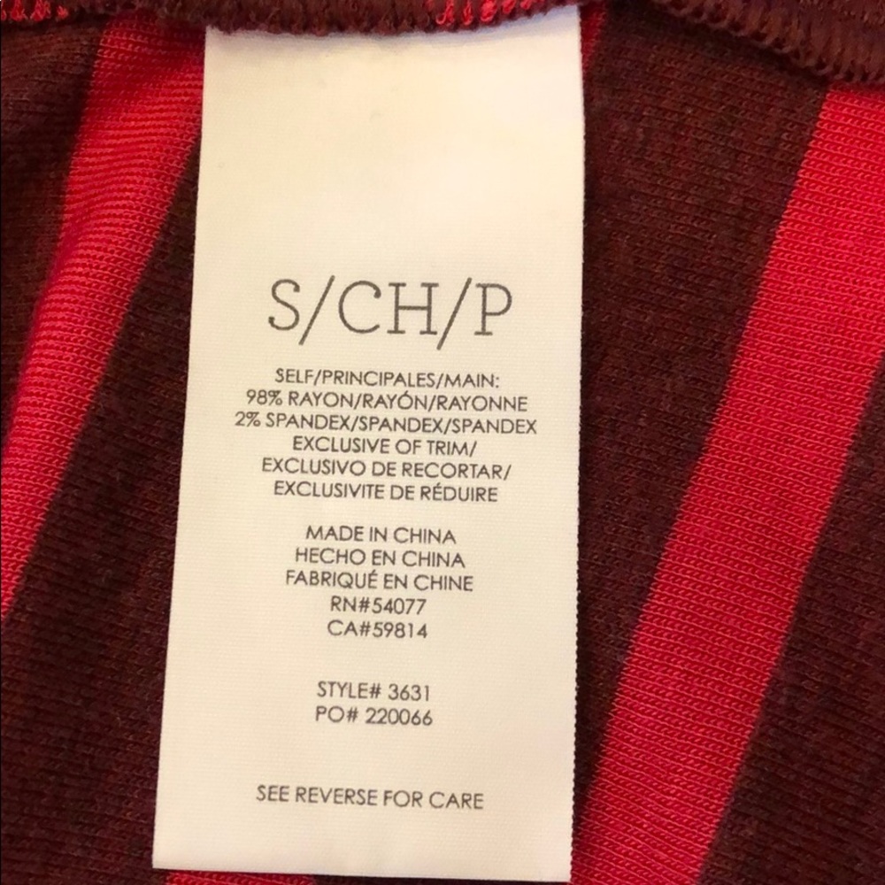 Cabi Striped Peplum Top - Picture 5 of 6